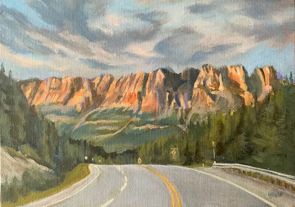 Yvonne Bush artwork 'CASTLE DREAMS' at Canada House Gallery