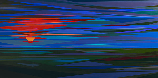 Billie Rae Busby artwork 'WHEN WE REMEMBER THE NIGHT' at Canada House Gallery