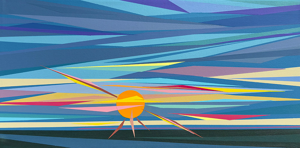 Billie Rae Busby artwork 'GLOWLINE (NO. 4)' at Canada House Gallery