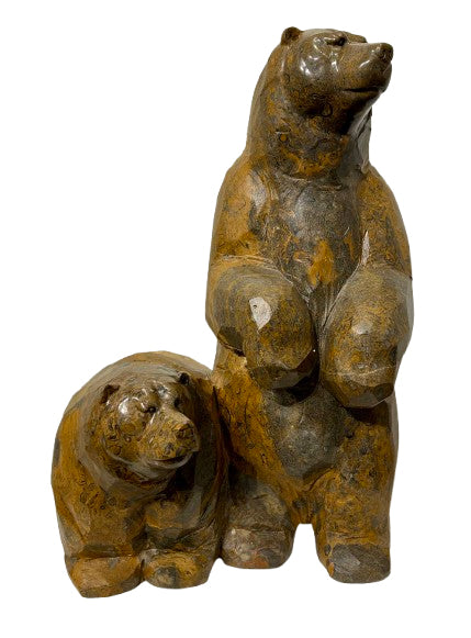 Ken Q Li artwork 'TWO BIG BEARS' at Canada House Gallery