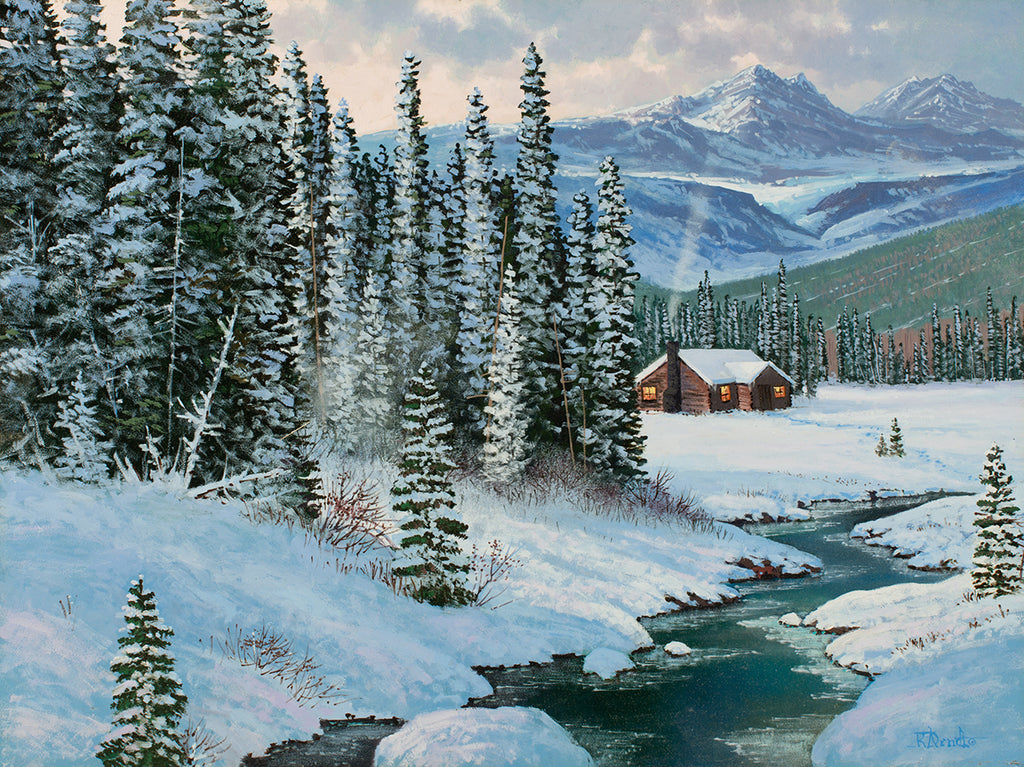 Roger D Arndt artwork 'HOMESTEAD' at Canada House Gallery