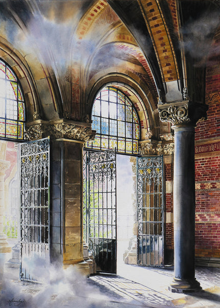 Jennifer Annesley artwork 'THE PASSAGE' at Canada House Gallery