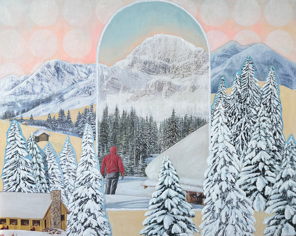 Sarah Martin artwork 'HEAR THEM CALLING' at Canada House Gallery