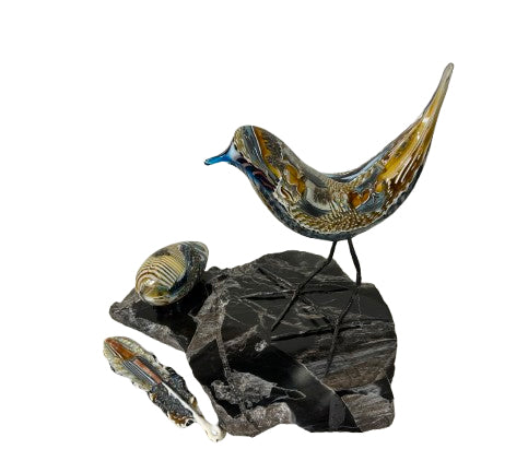 Leslie Rowe-Israelson artwork 'FEATHERING THE NEST' at Canada House Gallery
