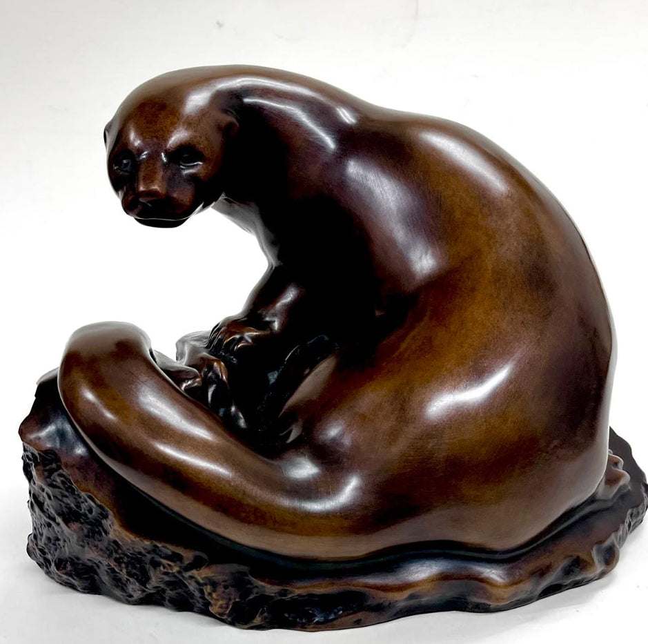 Cathryn Jenkins artwork 'LOOKING BACK AT YOU' at Canada House Gallery