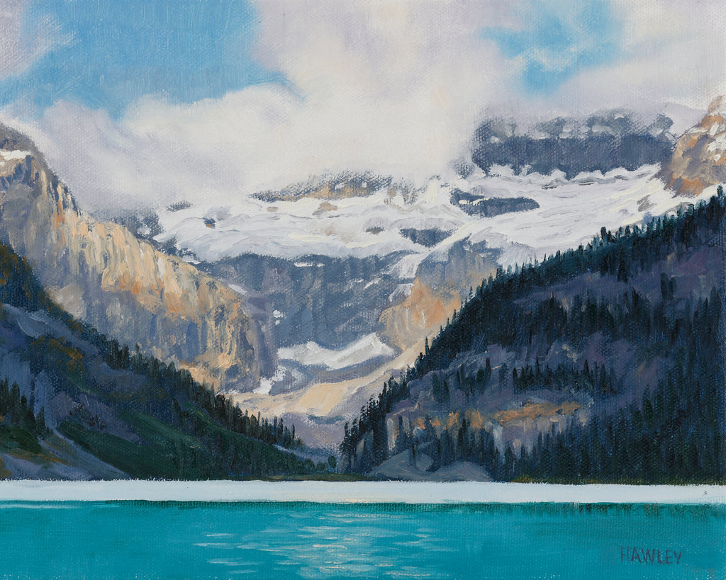 Heather Hawley artwork 'LAKE LOUISE VISTA' at Canada House Gallery