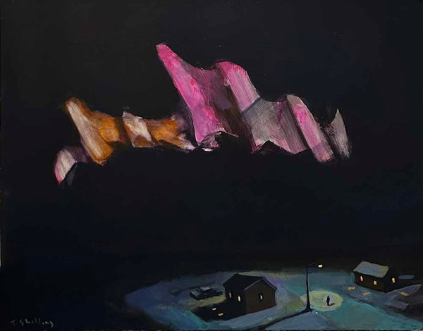 Travis Shilling artwork 'NORTHERN LIGHTS AT 1 AM' at Canada House Gallery