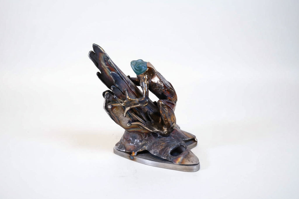 Tobias Luttmer artwork 'JERRY THE FROG' at Canada House Gallery