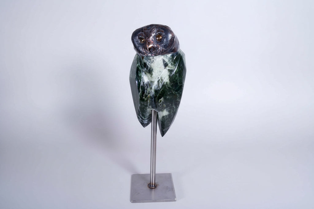 Tobias Luttmer artwork 'WILLIAM THE OWL' at Canada House Gallery