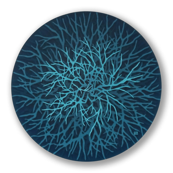 Jeff Sylvester artwork 'TREE TOP DOWN 7' at Canada House Gallery