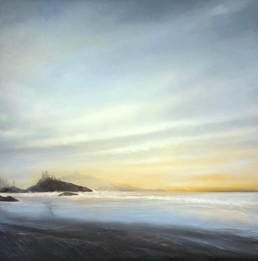 Richard Cole artwork 'FIRST LIGHT' at Canada House Gallery