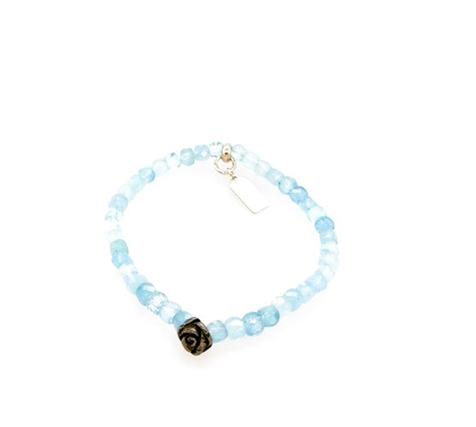 LULU B Designs artwork 'BLEU' at Canada House Gallery