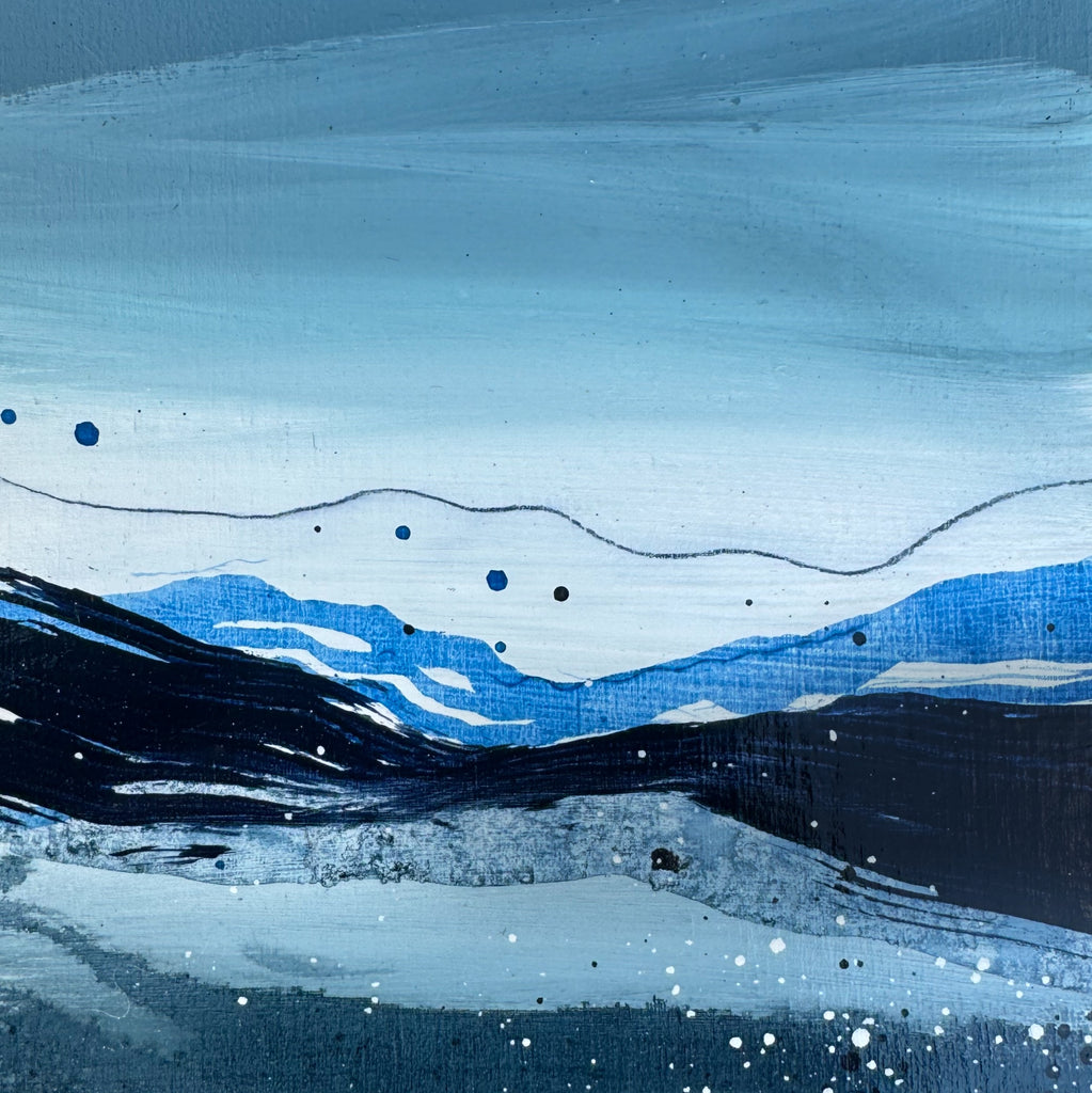 Kerry Langlois artwork 'WINTER BLISS' at Canada House Gallery