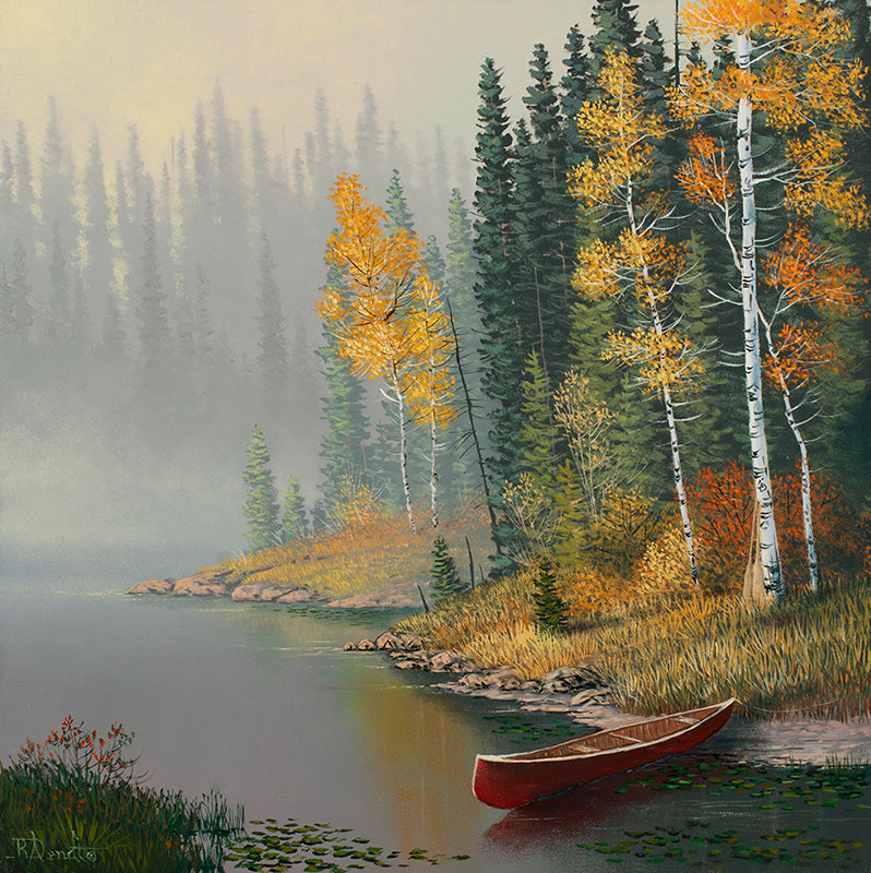 Roger D Arndt artwork 'AUTUMN REVERIE' at Canada House Gallery