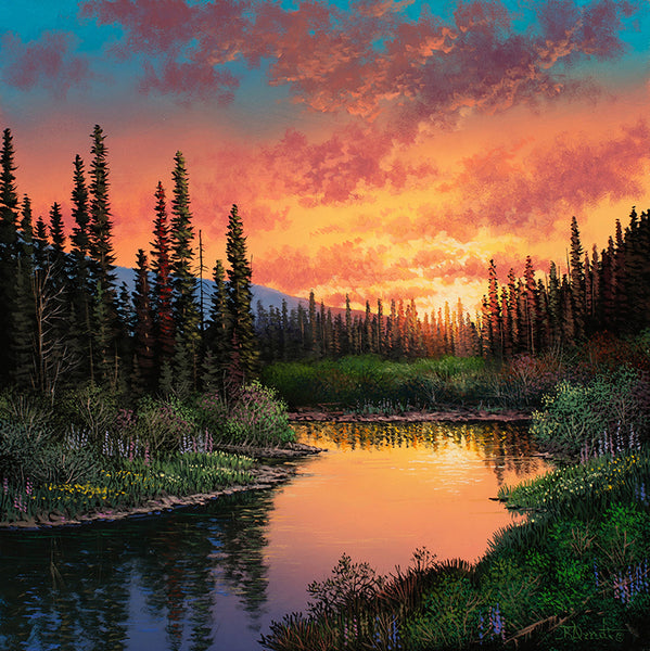 Roger D Arndt artwork 'SILENT ECHOES' at Canada House Gallery