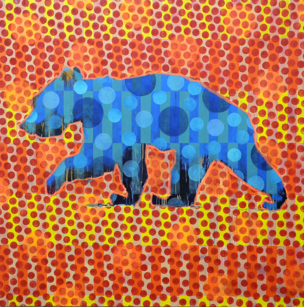 Les Thomas artwork 'AP #026-2389 BEAR' at Canada House Gallery