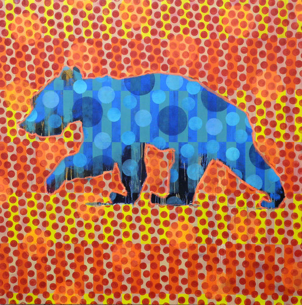 Les Thomas artwork 'AP #026-2389 BEAR' at Canada House Gallery