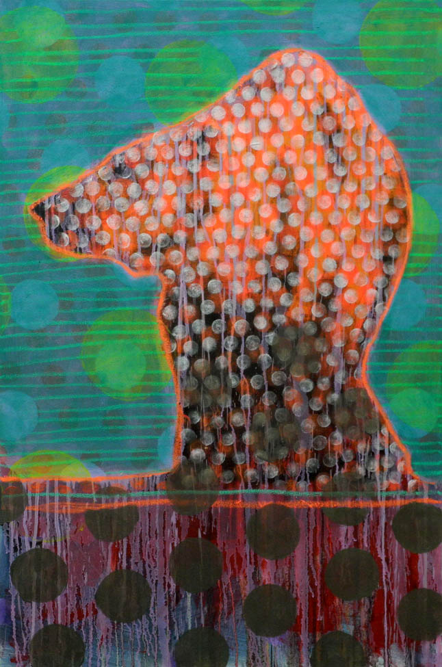 Les Thomas artwork 'AP #026-2390 BEAR' at Canada House Gallery
