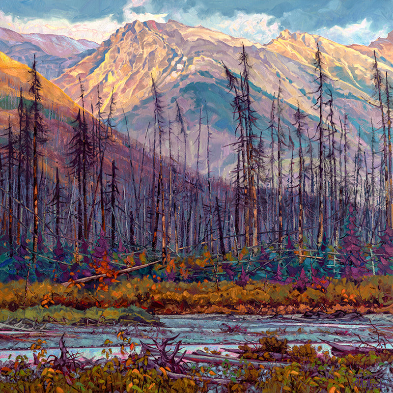 Dominik J Modlinski artwork 'ANCESTRAL WATERS' at Canada House Gallery