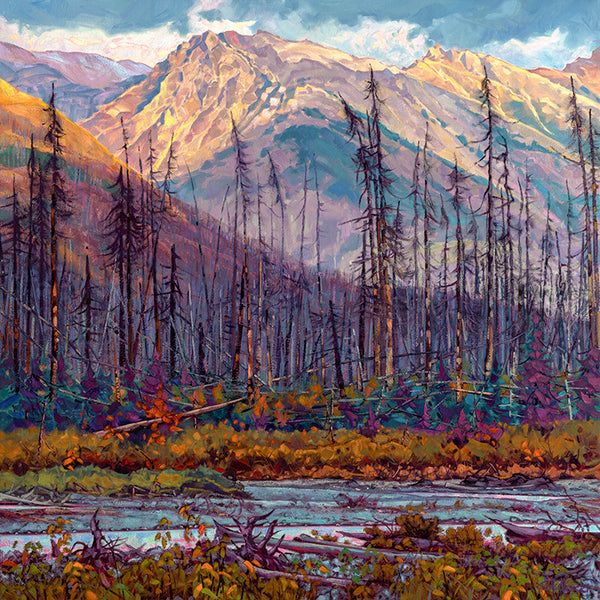 Dominik J Modlinski artwork 'ANCESTRAL WATERS' at Canada House Gallery