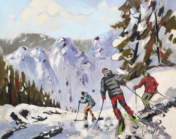 Robert Roy artwork 'SOMMET DE LIBERTÉ' at Canada House Gallery