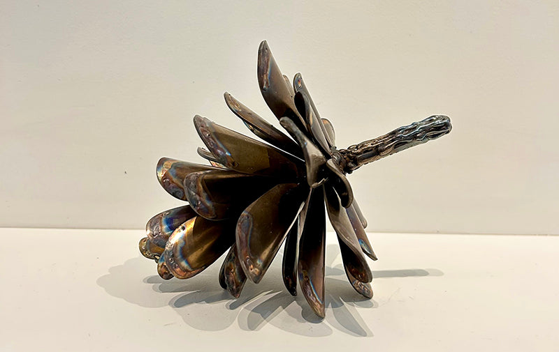 Floyd Elzinga artwork 'PINE CONE #26-001' at Canada House Gallery