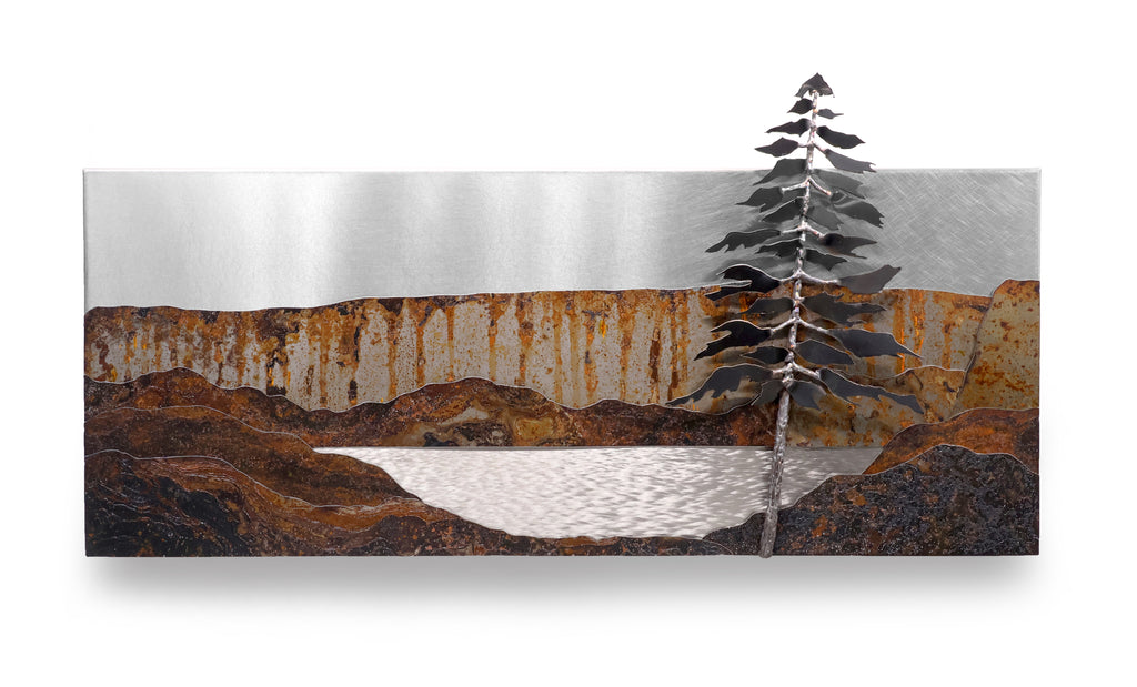 Floyd Elzinga artwork 'RIVERSIDE FIR #26-090' at Canada House Gallery
