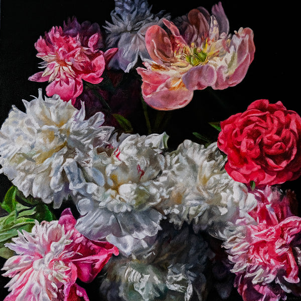 Robert Lemay artwork 'PEONY GARDEN' at Canada House Gallery