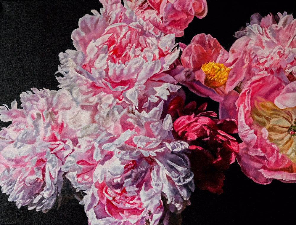 Robert Lemay artwork 'PEONY GARDEN' at Canada House Gallery