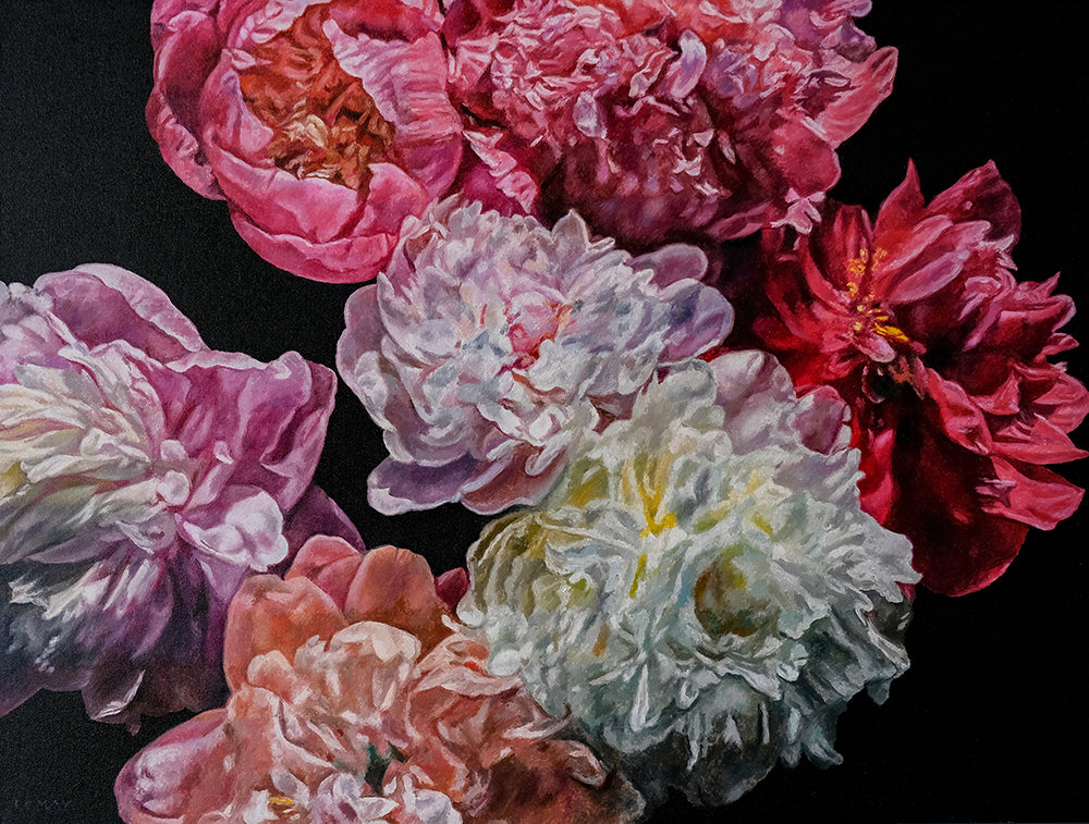Robert Lemay artwork 'PEONY GARDEN' at Canada House Gallery