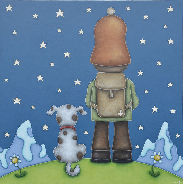 Peter Wyse artwork 'A SKY FULL OF STARS' at Canada House Gallery