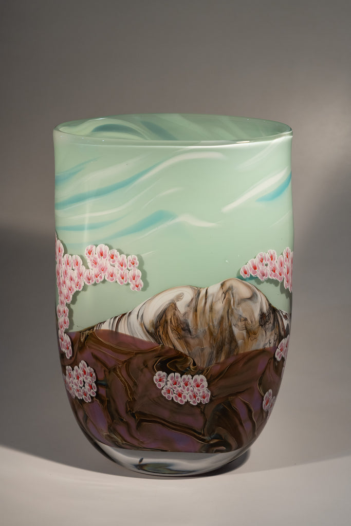 Ryan Bavin artwork 'BLOSSOMING SUMMIT #260316-2' at Canada House Gallery