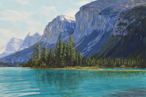 Heather Hawley artwork 'SPIRIT ISLAND' at Canada House Gallery