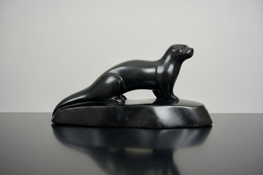 David Riome artwork 'RIVER OTTER' at Canada House Gallery