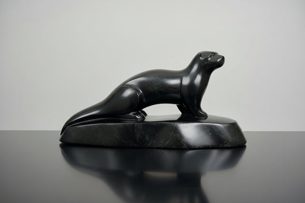 David Riome artwork 'RIVER OTTER' at Canada House Gallery