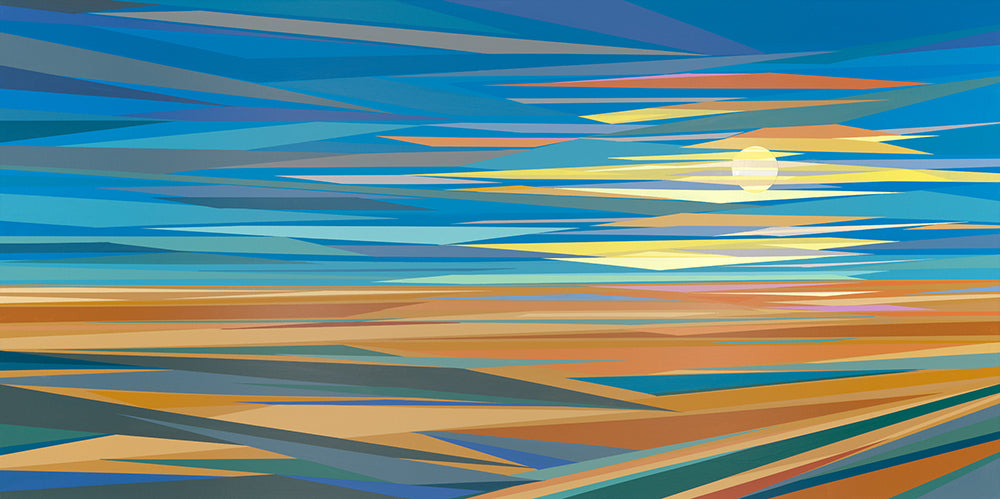 Billie Rae Busby artwork 'SHINING THROUGH' at Canada House Gallery