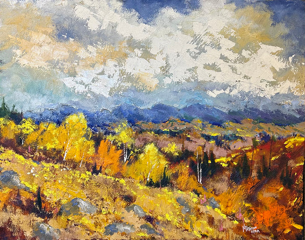 Neil Patterson artwork 'A LONG VIEW' at Canada House Gallery