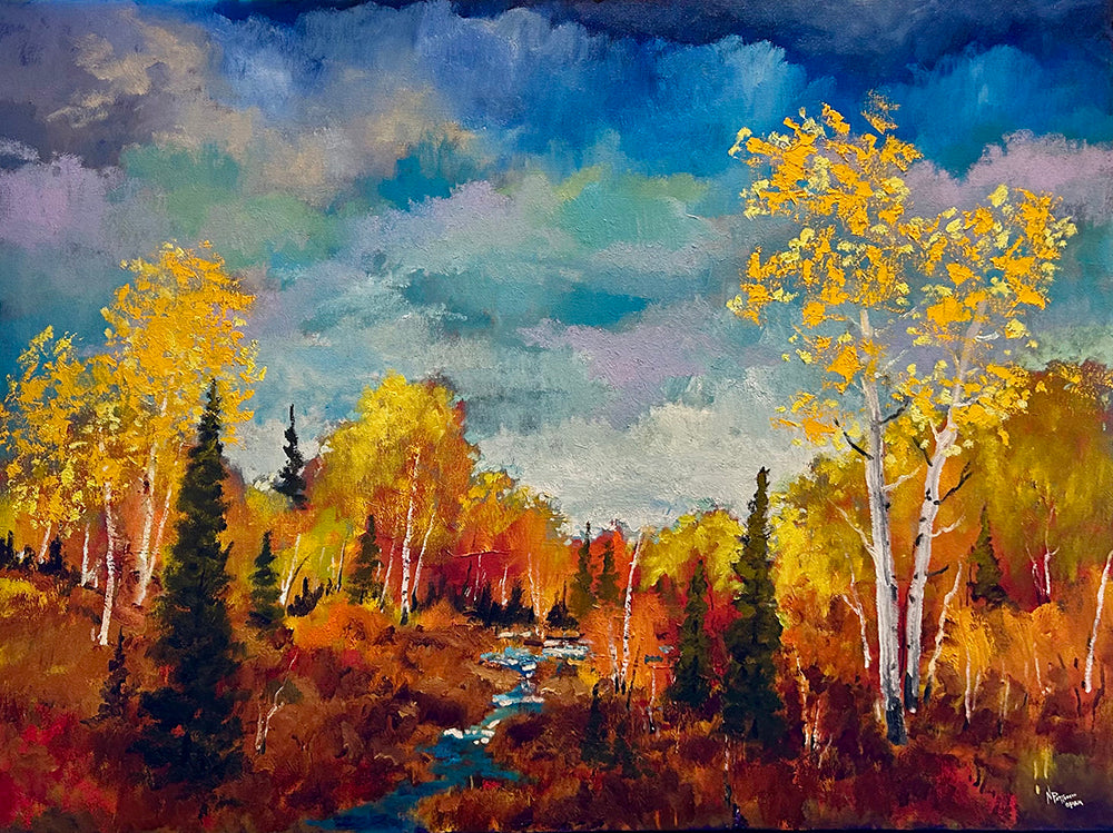 Neil Patterson artwork 'EARLY FALL' at Canada House Gallery