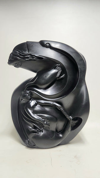 John Sabourin artwork 'DREAMING PROTECTS US' at Canada House Gallery