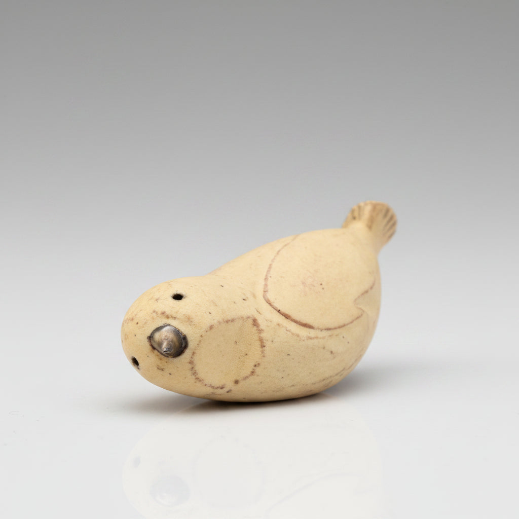 Elizabeth Harris artwork 'YELLOW LOVE BIRDS 1' at Canada House Gallery