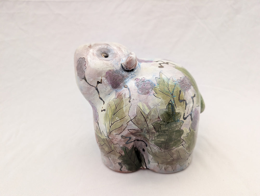 Elizabeth Harris artwork 'BLACKBEARY' at Canada House Gallery