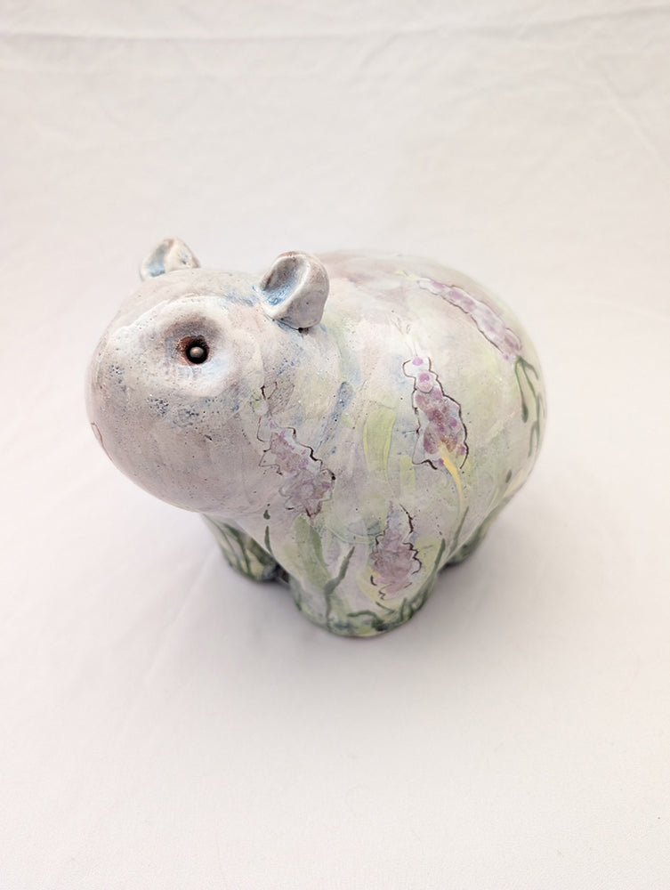 Elizabeth Harris artwork 'FLOWER POWER' at Canada House Gallery