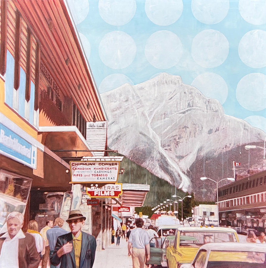 Sarah Martin artwork 'THE STREETS STILL KNOW OUR NAMES' at Canada House Gallery