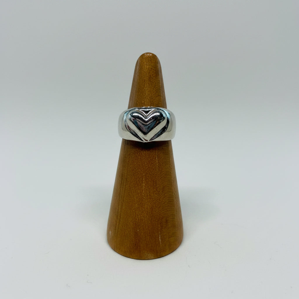 Brigitte Hopkins artwork 'PUFFY HEART RING' at Canada House Gallery