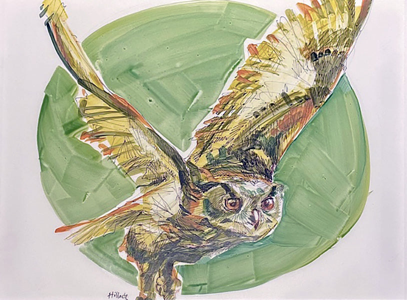Sarah Hillock artwork 'NOAH' at Canada House Gallery