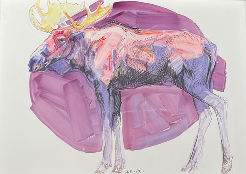 Sarah Hillock artwork 'CHARLES' at Canada House Gallery