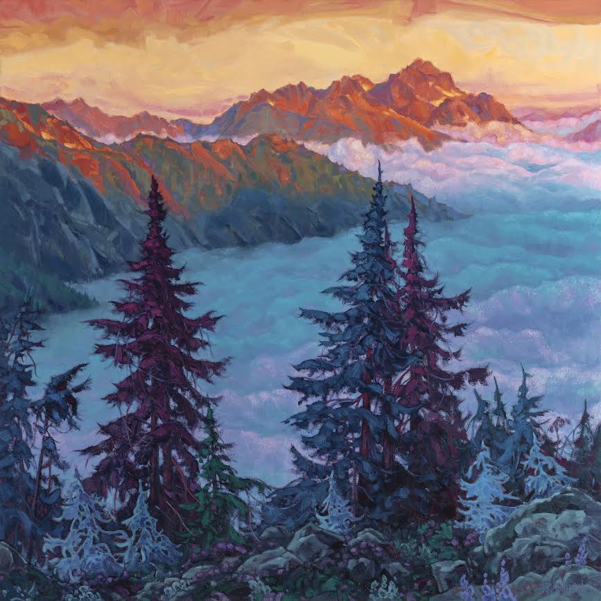 Dominik J Modlinski artwork 'BIRTH OF THE MORNING' at Canada House Gallery