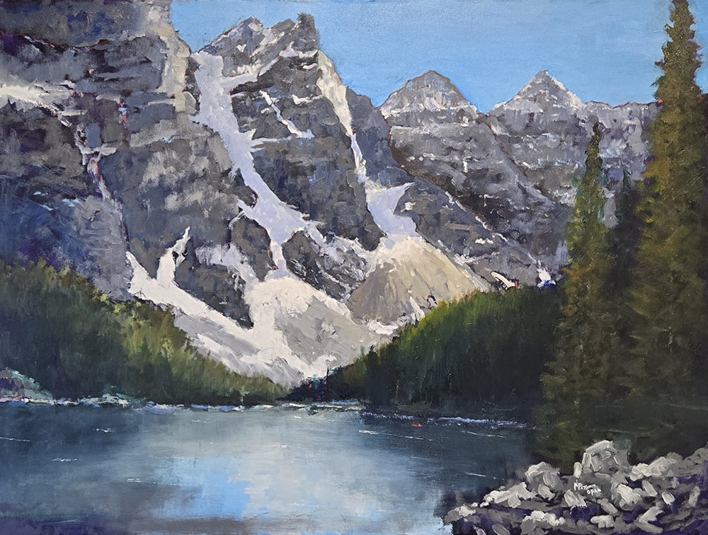 Neil Patterson artwork 'MORAINE LAKE' at Canada House Gallery