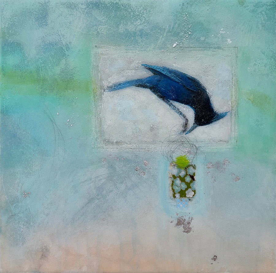 Nikol Haskova artwork 'FINDING' at Canada House Gallery