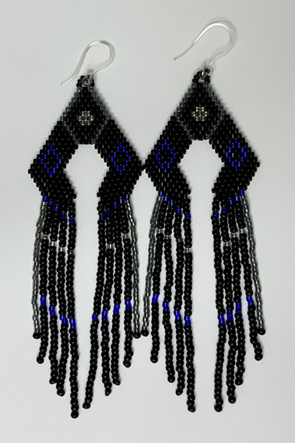 Candice Allard artwork 'RAVEN EARRINGS' at Canada House Gallery
